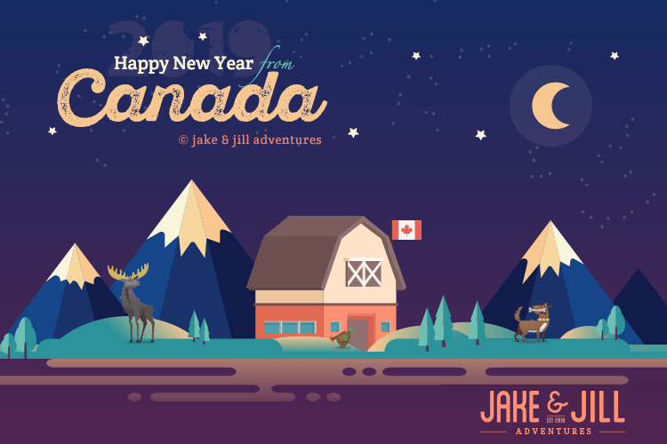 Happy New Year from Canada... EH!